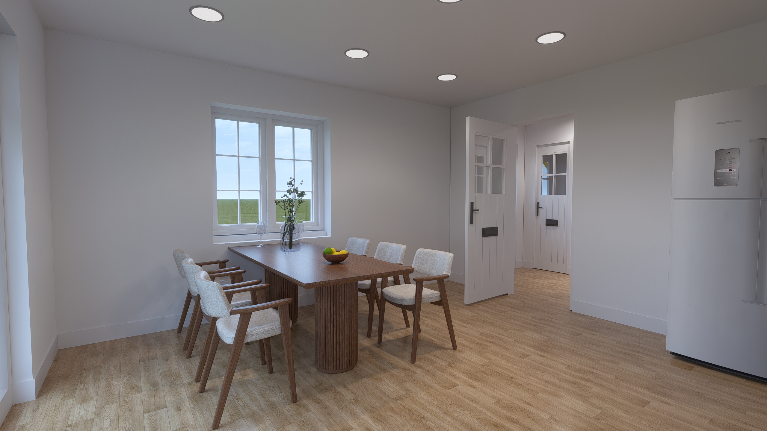 Architectural render of The Hearth at Causeway Gardens